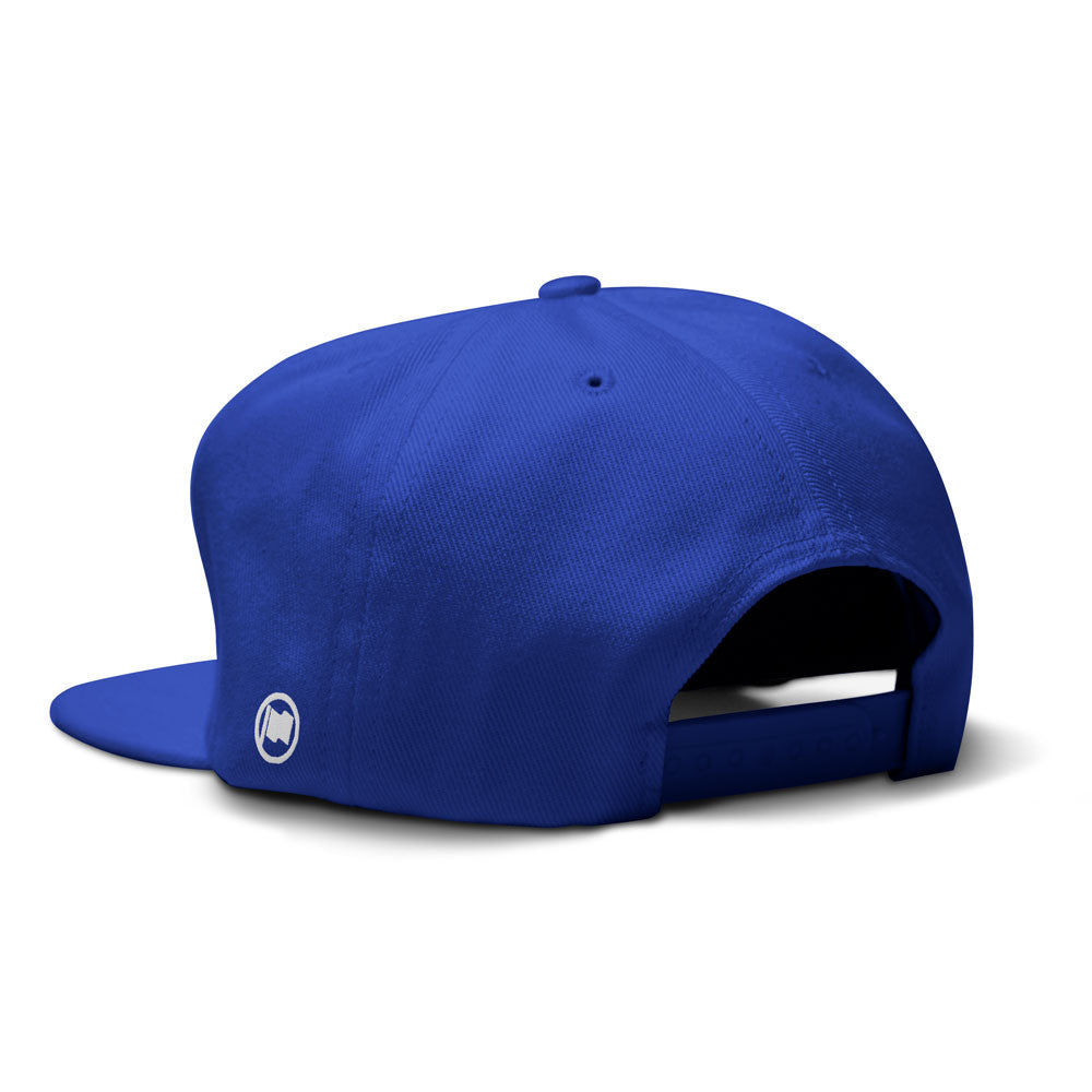 6 is Home Snapback (Blue) - LOYAL to a TEE