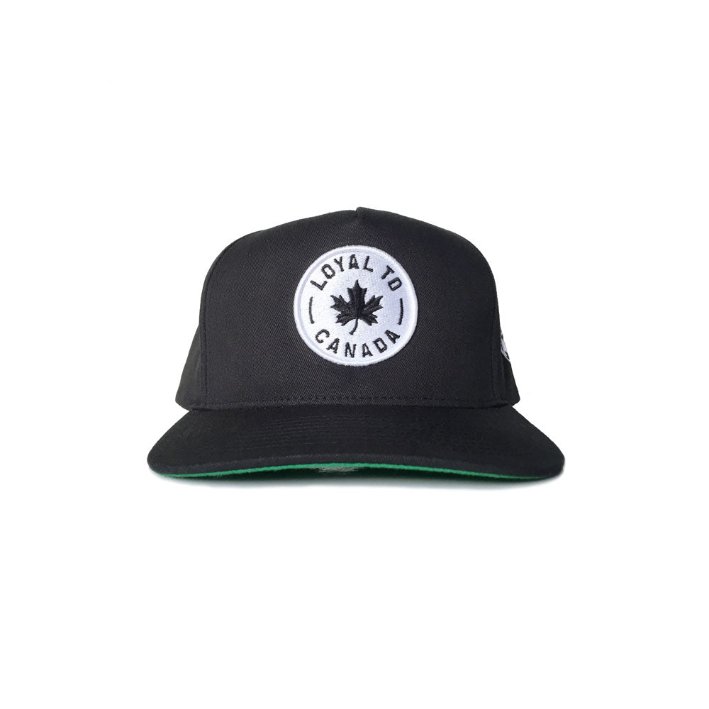 LOYAL to CANADA Snapback (Black) - LOYAL to a TEE