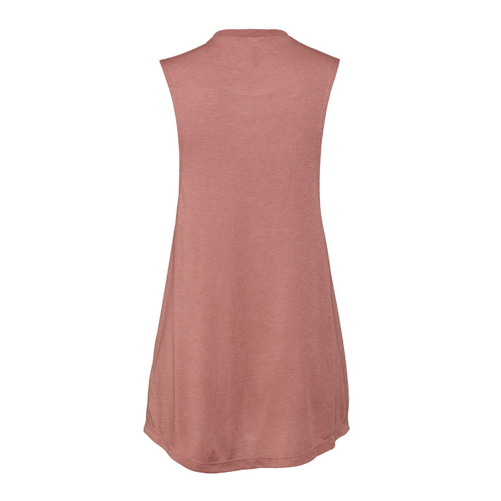 LOYAL to TORONTO Women's Flowy Muscle Tank (Mauve) - LOYAL to a TEE