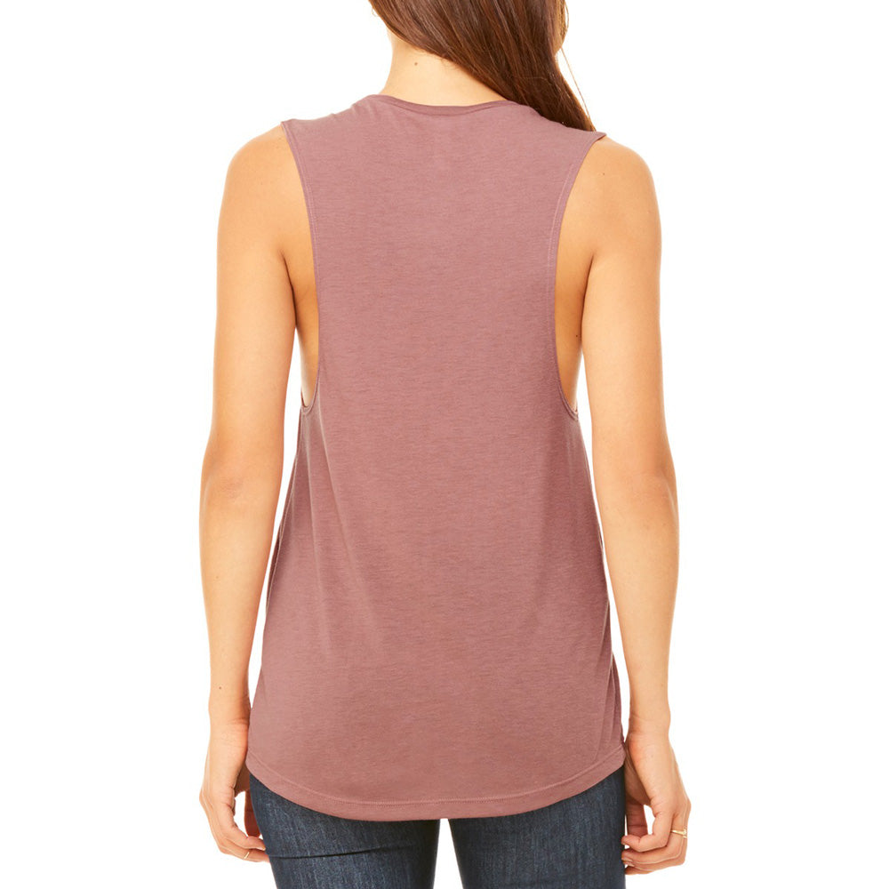 LOYAL to TORONTO Women's Flowy Muscle Tank (Mauve) - LOYAL to a TEE
