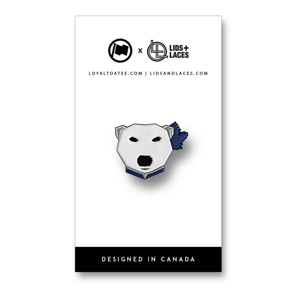 Leaf Bear Pin - LOYAL to a TEE
