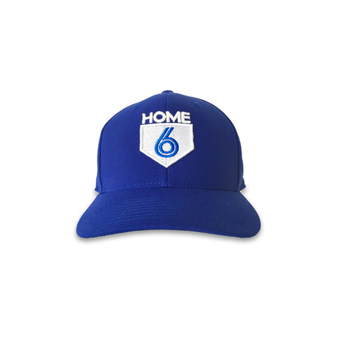 6 is Home Snapback (Blue)