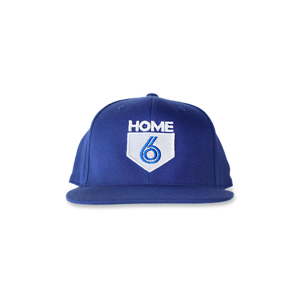 6 is Home Snapback (Blue) - LOYAL to a TEE