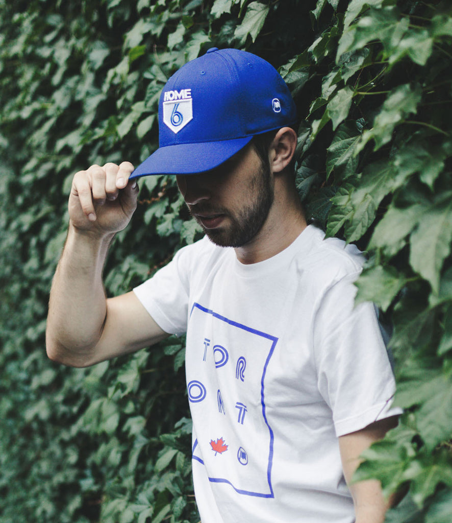 6 is Home Curved Cap (Blue) - LOYAL to a TEE