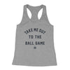 Ball Game Women's Racerback Tank (Heather Grey Triblend) - LOYAL to a TEE