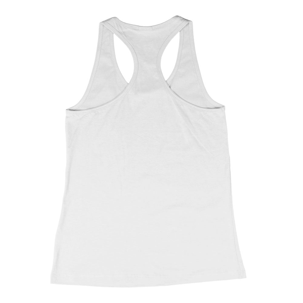 Ball Game Women's Racerback Tank (White Triblend) - LOYAL to a TEE