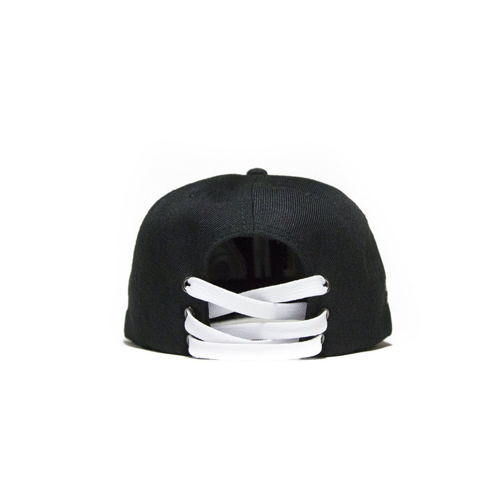 BeLeaf Laceback Hat (Black) - LOYAL to a TEE