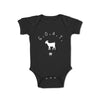 GOAT Baby Onesie (Black) - LOYAL to a TEE