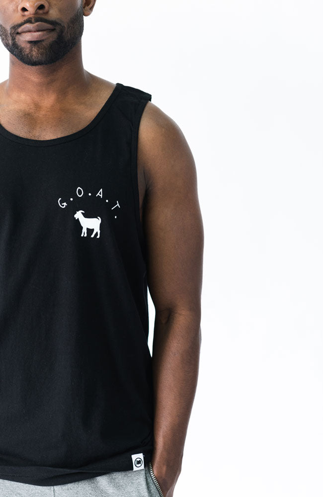 GOAT Pocket Unisex Tank (Black) - LOYAL to a TEE