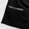 Toronto Flag Embroidered Unisex French Terry Crewneck (Black) - LOYAL to a TEE