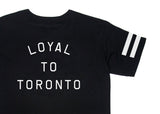LOYAL to TORONTO Unisex Baseball Jersey (Black) - LOYAL to a TEE
