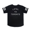LOYAL to TORONTO Unisex Baseball Jersey (Black) - LOYAL to a TEE