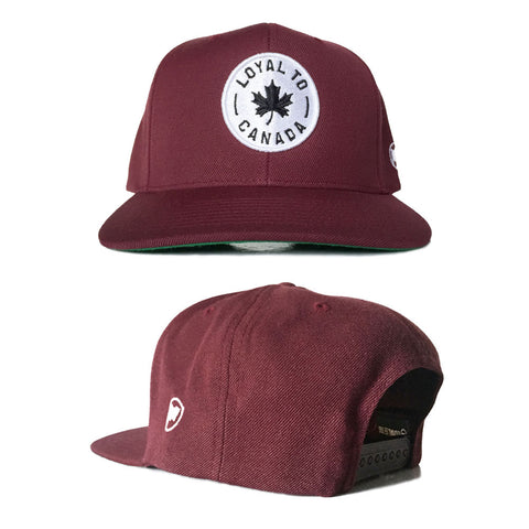 Toronto Script Suede Strapback (Slate)