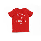 LOYAL to CANADA Unisex Kids Tee (Red) - LOYAL to a TEE