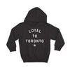 LOYAL to TORONTO Unisex Kids Hoodie (Black) - LOYAL to a TEE