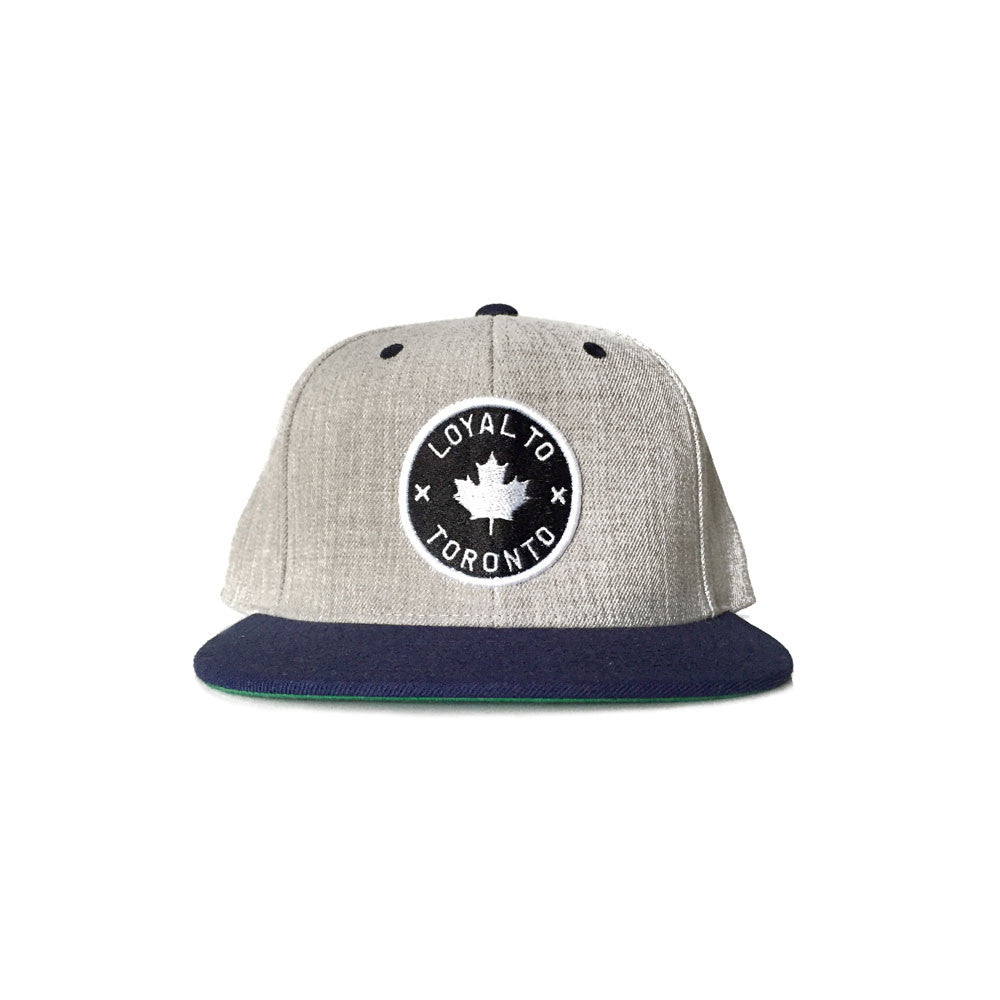 LOYAL to TORONTO Snapback (Heather/Navy) - LOYAL to a TEE