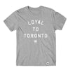 LOYAL to TORONTO Unisex Tee (Heather Grey) - LOYAL to a TEE