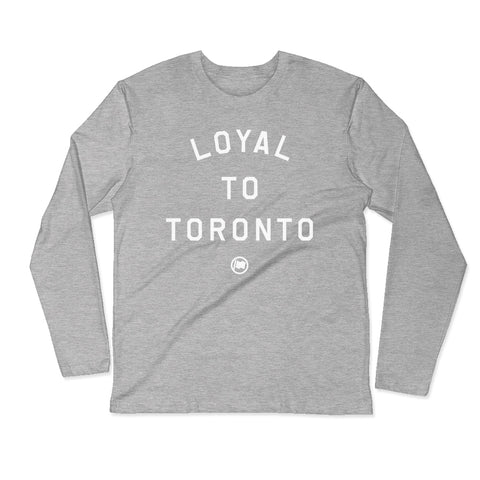 LOYAL to CANADA Unisex French Terry Hoodie (Charcoal Heather)
