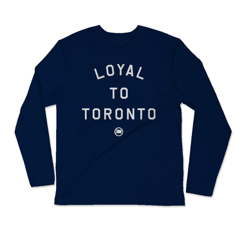 Toronto Puff Unisex French Terry Sweater (Navy)