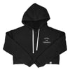 LOYAL to TORONTO Pocket Women's Cropped Hoodie (Black) - LOYAL to a TEE