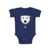Leaf Bear Baby Onesie (Navy) - LOYAL to a TEE