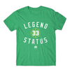 Legend Larry33 Tee (Heather Green) - LOYAL to a TEE