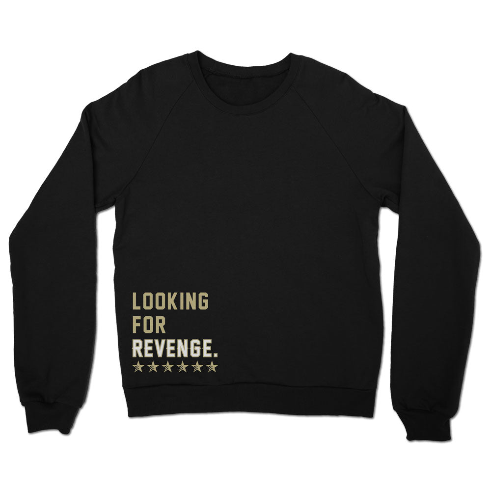 6ix Ain't Friendly Unisex French Terry Crewneck (Black) - LOYAL to a TEE