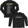 Toronto CHAMPS Unisex Long Sleeve Tee (Black) - LOYAL to a TEE