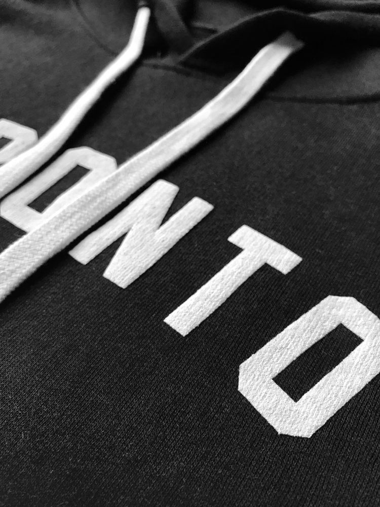 Toronto Puff Unisex Hoodie (Black) - LOYAL to a TEE