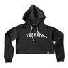 Toronto Puff Women's Cropped Hoodie (Black) - LOYAL to a TEE